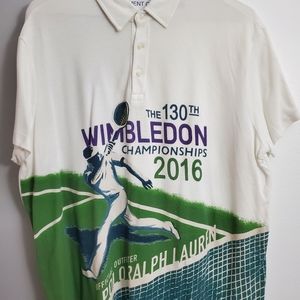 polo ralph lauren 2016 wimbledon collectors shirt size xl